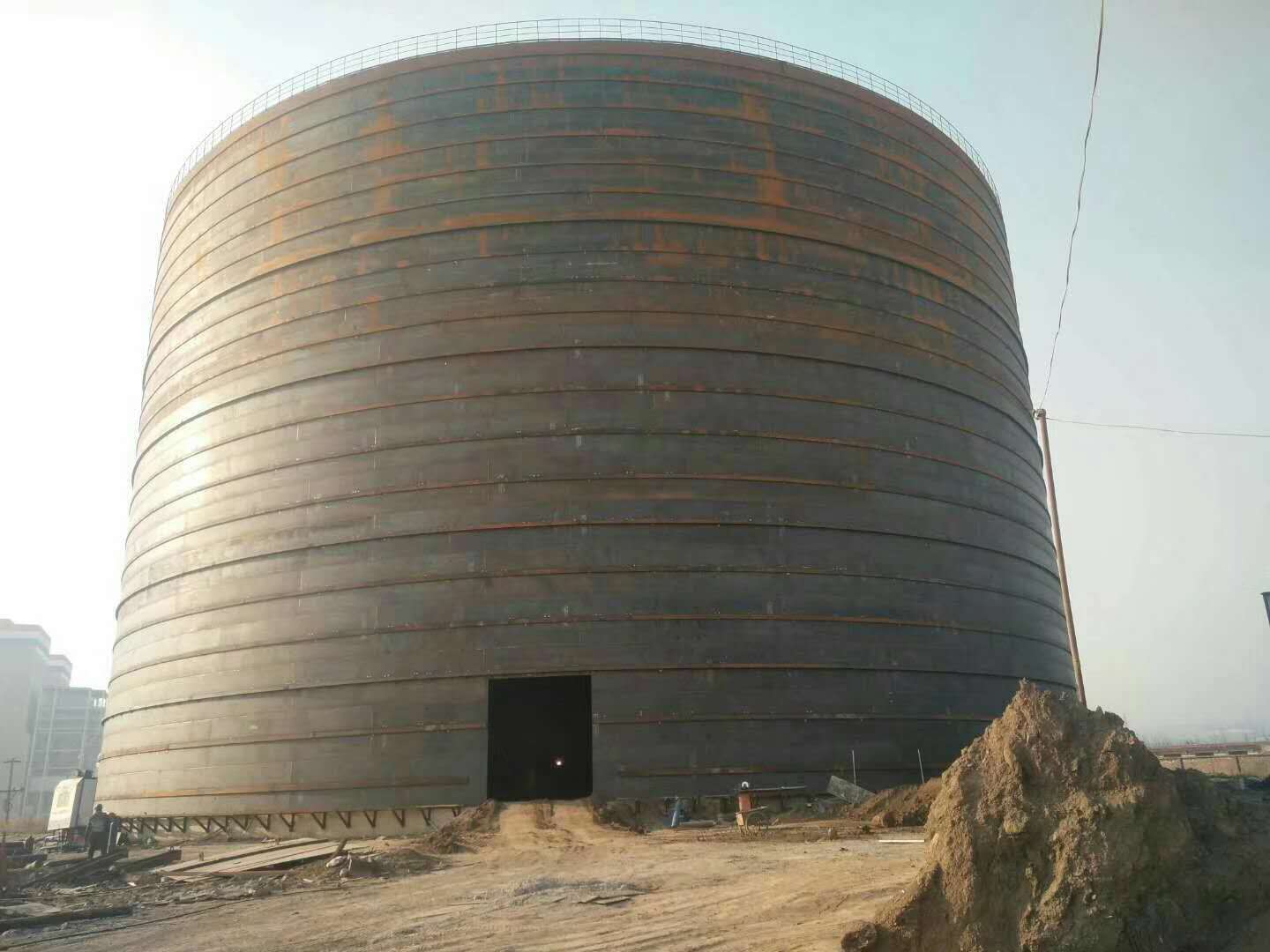 城区承建大型钢板库的好处及原理